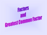 1 x 24 2 x 12 3 x 8 4 x 6 The number 24 is called the product because it is the result of multiplying. -  ppt download
