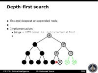 PSU CS 370 – Artificial Intelligence Dr. Mohamed Tounsi Artificial Intelligence 3. Solving Problems By Searching. -  ppt download