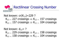 Abstract Order Type Extension and New Results on the Rectilinear Crossing Number Oswin Aichholzer Institute for... 