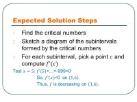 MAT 1221 Survey of Calculus Section 3.1 Increasing and Decreasing Functions -  ppt download