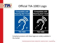 1 TIA Presentation: TIA-1083-A TIA User Premise Equipment Division June 4, ppt download