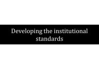 Data for FCDC Dec ACCJC New Standards Mission Fulfillment through institutionally defined standards Bakersfield College is... 