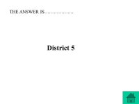 The CapitolDistrictsRandom Characters Disasters & more. -  ppt download