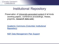 Digital Preservation Strategies and Technologies Stephen Paul Davis Director, Libraries Digital Program Columbia University April...