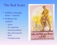 The (Not So) Roaring 20s: Nativism and the Red Scare Pee Dee TAH Institute Fall Meeting 2009 Dr. Witherspoon. -  ppt download