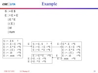 CSE 5317/4305 L4: Parsing #21 Parsing #2 Leonidas Fegaras. -  ppt download