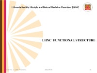Lithuania healthy lifestyle and natural medicine chamber President Prof. Algimantas Kirkutis M.D. -  ppt download