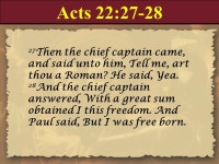 Book of Acts Chapter 22 Theme:Paul’s defense before the mob at Jerusalem. -  ppt download