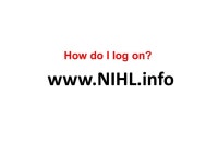 NORTHERN ILLINOIS HOCKEY LEAGUE. StatMGR SCHEDULE AND GAME RESULT DATA ENTRY SYSTEM TM. -  ppt download