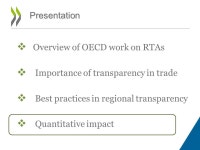 INSTITUTION-BUILDING IN RTAS: TRANSPARENCY, INTEGRITY AND PARTICIPATIVE DECISION-MAKING Iza Lejárraga OECD Trade and Agriculture... 