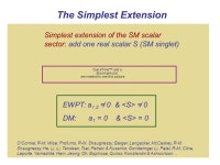 Electroweak Phase Transition, Scalar Dark Matter, & the LHC M.J. Ramsey-Musolf Wisconsin-Madison  NPAC. -  ppt download