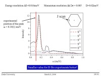 SPIN STRUCTURE FACTOR OF THE FRUSTRATED QUANTUM MAGNET Cs 2 CuCl 4 March 9, 2006Duke University 1/30 Rastko Sknepnek Department... 