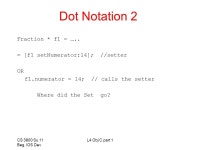 CS 3800 Su 11 Beg. IOS Dev L4 Obj C part 1 CS 3800 Introduction to IOS programming Summer 2011 G. Zimmerman. -  ppt download