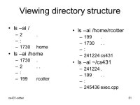 Cs431-cotter1 File Systems Tanenbaum Chapter 4 Silberschatz Chapters 10, 11, ppt download