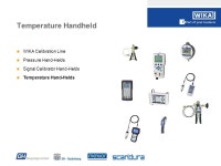 Temperature Handheld WIKA Calibration Line Pressure Hand-Helds Signal Calibrator Hand-Helds Temperature Hand-Helds. -  ppt download