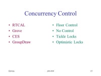 Dewan290-F991 Taxonomies of Collaborative Applications Prasun Dewan Department of Computer Science University of North Carolina... 