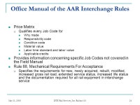 May 21, 2008DTE Rail Services, Inc. Railcar 1011 Railcar 101 The Basics of Railcars: Car Types, Components and Rules Overview and... 