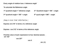 CalculusDay 1 Recall from last year  one full rotation = Which we now also know = 2π radians Because of this little fact  we can... 
