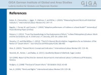 Perceptions of ‘Good Work’ in the Informal Urban Economy: Evidence from Burkina Faso, Uganda and Sri Lanka Will Monteith... 