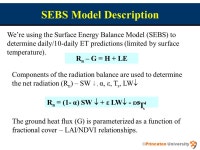 Earth System Data Record (ESDR) for Global Evapotranspiration. Eric Wood Princeton University ©Princeton University. -  ppt download