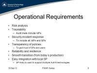 Federated Identity Management for Research Communities (FIM4R) David Kelsey (STFC-RAL) EGI TF, AAI workshop 19 Sep ppt download