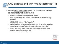 MGTADM 022 T 03 F 1 “microdosing” in Google: first 4 hits Gesponsorde Koppelingen U.S. Microdosing Studies  FDA Exploratory... 