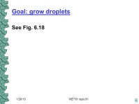 1/26/10MET 61 topic 01 1 MET 61 Topic 1 Precipitation Processes. -  ppt download