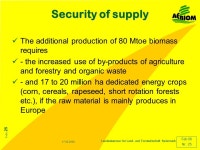 Kopetz Feb 06 Nr.: Landeskammer für Land- und Forstwirtschaft Steiermark Folie 1 Energy from Biomass- Achievements targets... 