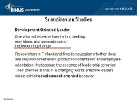 Basic Approaches to Leadership Pertemuan 10 Matakuliah: G0292/Organizational Behavior Tahun: 2007 Adapted from: ORGANIZATIONAL... 