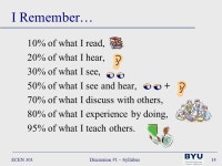 ECEN 301Discussion #1 – Syllabus1 uSection MWF 1:00 – 1:50 PM 381 CB uInstructor: Nathan Rollins Office: CB ?, ppt download