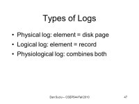 1 Lecture 5 Transactions Wednesday October 27 th, 2010 Dan Suciu -- CSEP544 Fall ppt download