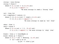 Monads. A monad orders actions An action is any computation that has a natural notion of order. I.e. one thing happens before... 