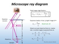 Phys 102 – Lecture 21 Optical instruments 1. Today we will... Learn how combinations of lenses form images Thin lens equation... 