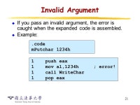 CS2422 Assembly Language and System Programming Structure and Macros Department of Computer Science National Tsing Hua... 