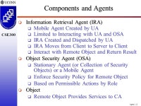 CSE300 Agent-1.1 Agent Approaches to Role-Based Security S. Demurjian, Y. He, T.C. Ting, and M. Saba Computer Science... 