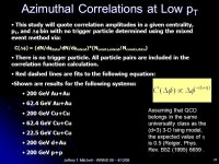 Mitchell – WWND 08 – 4/12/08 1 Searching for the QCD Critical Point with Correlation and Fluctuation Measurements in PHENIX... 