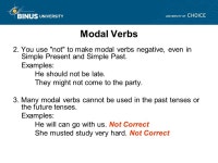 Forms of the Verbs Meeting 9 Matakuliah: G0794/Bahasa Inggris Tahun: ppt download