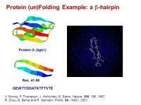 Biophysical Chemistry G4170: Introduction to Molecular Dynamics Ruhong Zhou IBM Thomas Watson Research Center Yorktown Heights... 