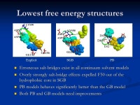 Biophysical Chemistry G4170: Introduction to Molecular Dynamics Ruhong Zhou IBM Thomas Watson Research Center Yorktown Heights... 