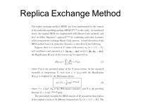 Biophysical Chemistry G4170: Introduction to Molecular Dynamics Ruhong Zhou IBM Thomas Watson Research Center Yorktown Heights... 