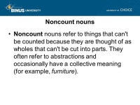 Problems with Nouns Meeting 4 Matakuliah: G0794/Bahasa Inggris Tahun: ppt download