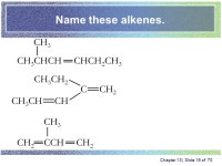 Chapter 13 | Slide 2 of 70 Unsaturated Hydrocarbons AlkANES –Hydrocarbons in which all of the carbon-carbon. -  ppt download
