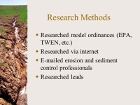 Erosion and Sedimentation Control Local Environmental Law April 20,2004 Michelle McCarthy Kelly Coleman. -  ppt download