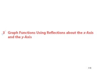 1 Section 2.1 Functions. 2 3 A relation is a correspondence between two sets. If x and y are two elements in these sets and if a... 