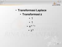 1 Pendahuluan Pertemuan 5 Matakuliah: H0062/Teori Sistem Tahun: ppt download