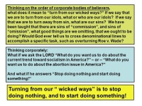 CPN How to Reclaim America -- Part 3 This is part 3 of a series of studies on reclaiming America. In previous discussions, we... 