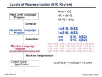 Cs 152 L1 Intro.1 Patterson Fall 97 ©UCB CS152 Computer Architecture and Engineering Lecture 1 August 27, 1997 Dave Patterson... 