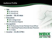 WBIX RADIO AM1060 STATION PROFILE FLAGSHIP STATION FOR: INSTRUCTIONS TO MONEY RADIO. -  ppt download