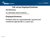 Personality and Emotions Pertemuan 4 Matakuliah: G0292/Organizational Behavior Tahun: 2007 Adapted from: ORGANIZATIONAL BEHAVIOR... 
