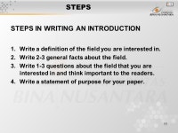 1 Module 12 Composing an Introduction Matakuliah: G1222, Writing IV Tahun: 2006 Versi: v 1.0 rev ppt download